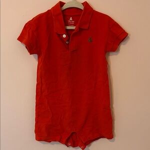 GAP Red Kids One Piece Bodysuit